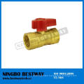 5/8 Inch Brass Angle Gas Ball Valve Flare Flare (BW-USB05)